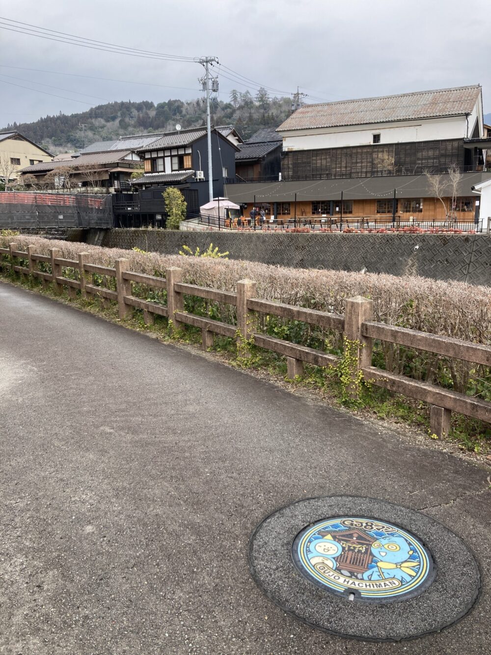 少し豊富な贈り物 001マンホールカード ) 観光地・名水百選